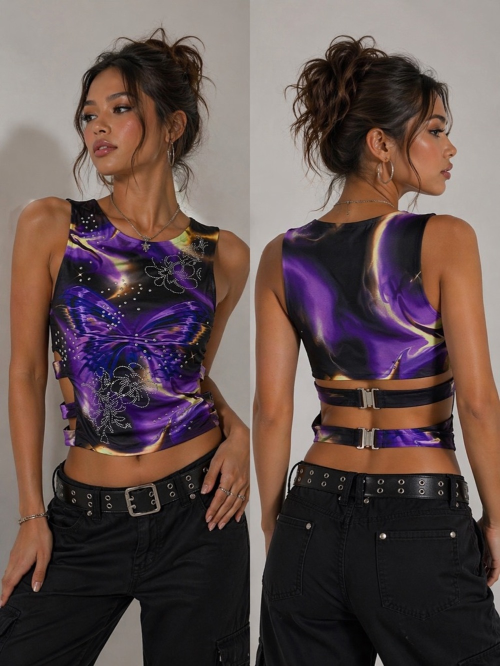 NWT Women’s Jax Top -Outcast Exclusives Purple Size XS